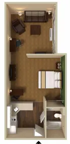 Extended Stay America Suites - Los Angeles - Burbank Airport - Chambre