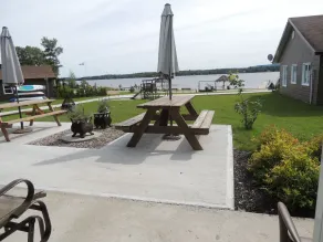 Chalets et Gîte au bord au bord du Lac Kénogami - Vistas desde la habitación