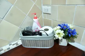 Tha Ma-O Bouteak homestay - ท่ามะโอบูทีคโฮมสเตย์ - pet friendly - Badezimmer
