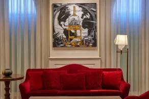 Hotel Degli Artisti - Lobby sitting area