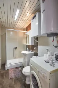 Agréable appartement de vacances convivial et familial | Avec animaux admis - Salle de bain