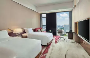 Hilton Guangzhou Tianhe - Vista do quarto