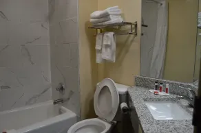 Days Inn by Wyndham Easley West Of Greenville/Clemson Area - Salle de bain