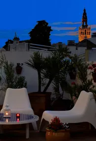 Un Patio en Santa Cruz - Vue de la chambre