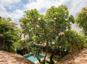 Taru Villas Rampart Street - Galle Fort - Vue de la chambre
