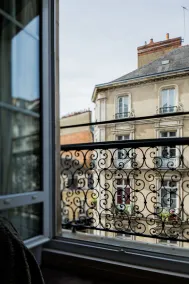 Hôtel de Nemours - Vue de la chambre