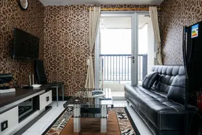 Amazing 1BR Apartment at The Wave Kuningan By Travelio - Eigene Küche