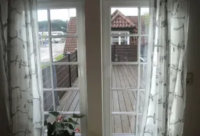 Ferienbahnhof Reichenbach - Ausblick vom Zimmer