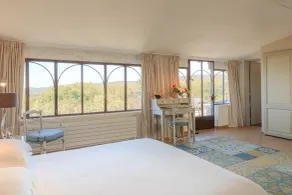 Le Mas de Gordes - Vue de la chambre
