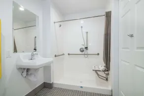 Motel 6 - Moreno Valley - Riverside March Air Base - Salle de bain