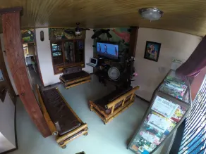Hostal La Esperanza - Coin salon dans le hall