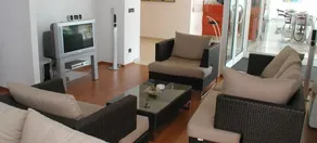 Hotel Tamaris - Sitzecke in der Lobby
