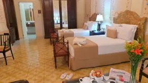 Mansión Mérida Boutique Hotel - Restaurant - Vue de la chambre