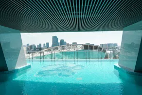 Best Studio with Pool View at Menteng Park Apartment - Pool