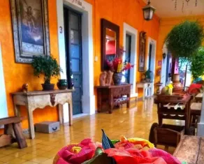 Casona Tlaquepaque Temazcal & Spa - Restaurant