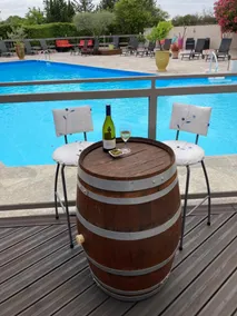 Logis Hôtel Restaurant Les Aubuns - Pool