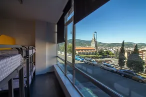 All Iron Hostel - Vue de la chambre