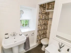 Landhaus mit Garten | Strandblick - Badezimmer