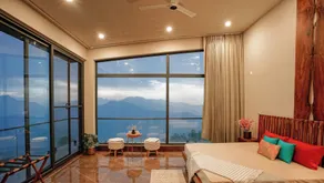 SaffronStays Mountains & Martini Villa, Tehri - Chambre