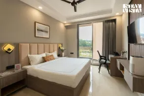StayVista Residences near Cyber City Hub - Apartments with Gym & Workstation - Chambre