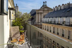 Le Pradey - Hôtel Paris Louvre - Vue de la chambre