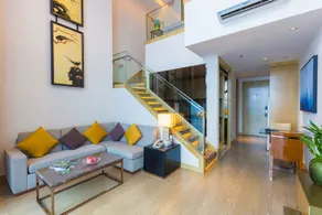 Huafa Executive Apartment Hotel Zhuhai - Room