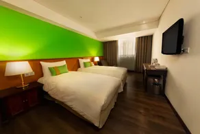 Green World Triple Beds - Room