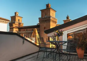 Casa D'Este - Hotel Ferrara - Vue de la chambre