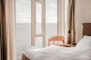 Jægtbolden Fjordhotel - Utsikt fra rommet