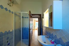 Das fantastische Residenza Badus-Apartment mit 1 Schlafzimmer für 4 Personen - SeaView-Nr. 0814 - Badezimmer