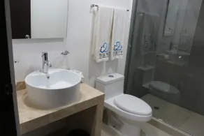 Hotel Nuve Torreón - Badezimmer