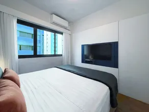 Apartamento confortável - Itaim Bibi - Quarto