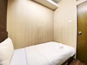 Modern and Cozy Stay 2BR Apartment at Gateway Ahmad Yani Cicadas By Travelio - Zimmer