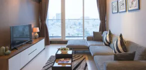 Luxury Ben Thanh TAA Apartments - View from room