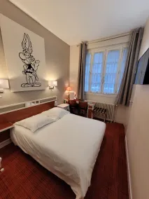 Logis Hôtel Restaurant LE MONARQUE 30 Parking Vélos Sécurisé - Chambre