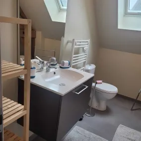 Gîtes du Frêne - Charlotte (2 Ch et un canapé-lit) - Salle de bain