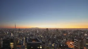 Mandarin Oriental, Tokyo - Vue de la chambre
