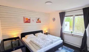 200m to Sweden's Largest Lake - 3BR House & BBQ - Rom