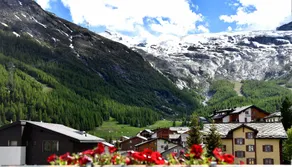 Hotel du Glacier - Vue de la chambre