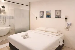 The Ardens Hotel - Permas Jaya, Masai - Badeværelse