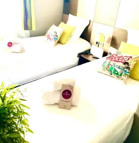 Kyriad Restaurant Centre SPA Vichy - Chambre