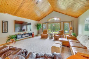 40-acre Waterfront Retreat on the White River! - Interior