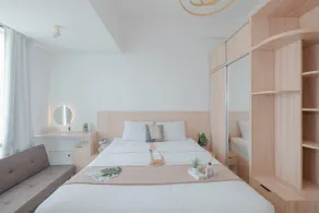 Minimalist Studio At Apartment Lrt City Bekasi - Værelse