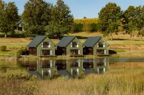 Springholm Cottages - Ausblick vom Zimmer