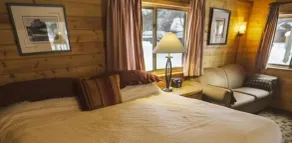 Castle Mountain Chalets - Vista dalla camera