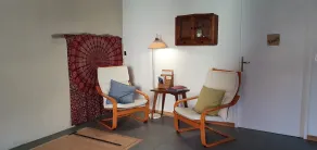 L'Oseraie du Quercy - Zona de estar del vestíbulo