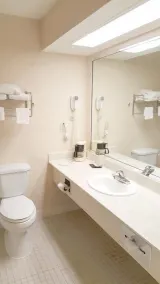Red Carpet Inn & Suites Carneys Point/Wilmington - Salle de bain