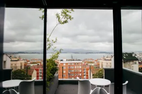 Hotel Art Santander - Vue de la chambre