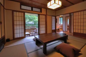 Yamabiko Ryokan - Vue de la chambre