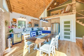 Secluded Lake Lanier Cabin w/ Game Area - Interior